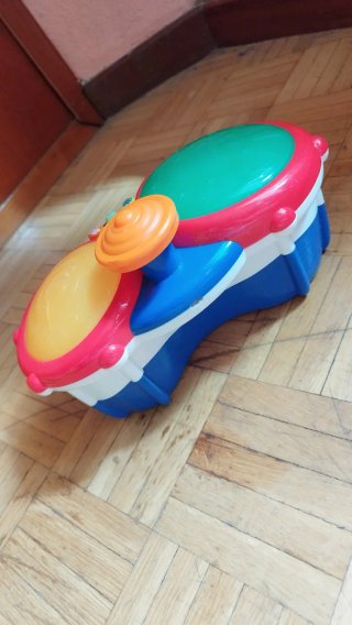 Tambor de juguete musical