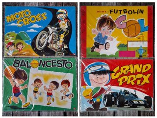 Lote sobres, cuentos y cromos