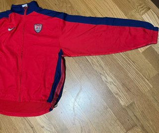 Chaqueta Nike USA 90's Roja y Azul