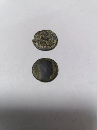 Monedas romanas antiguas