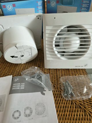 Extractor Baño S&P DECOR100 C
