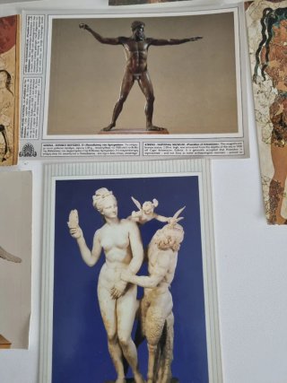 Cartoline storiche arte antica