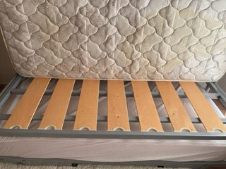 Cama nido con 2 colchones y fundas