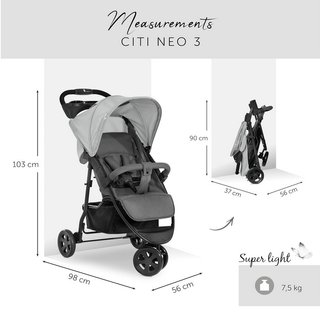 Silla de Paseo Hauck Citi Neo 3 Ruedas
