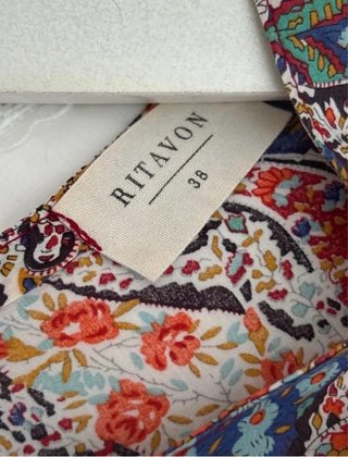 Conjunto Camisa y Falda Ritavon Estampado