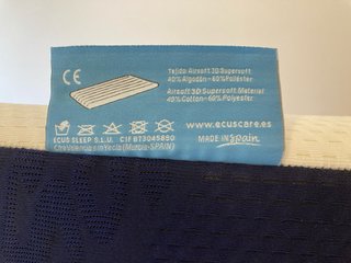 Colchón Minicuna Ecus Care 80x50cm