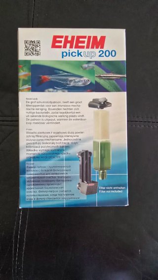 EHEIM pickup 200 Cartuchos Filtro Acuario