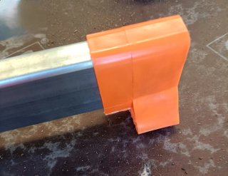 Barra stabilizzatrice zincata con gommini