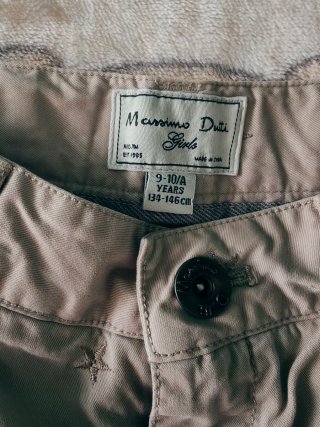 Pantaloni corti Massimo Dutti con stelle Taglia 9-10