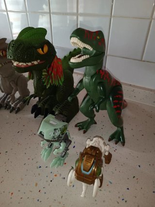Lote Juguetes Dinosaurios
