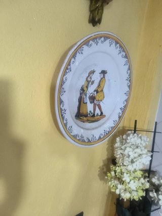 Plato decorativo vintage