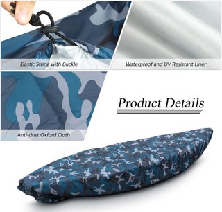 Funda impermeable kayak Lixada camuflaje 3,5 m