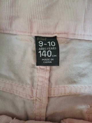 Minifalda de pana niña