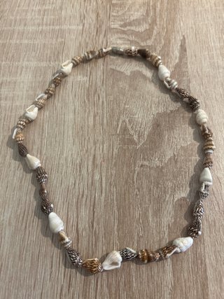 Collar de conchas marinas