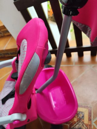 Triciclo/Bicicleta Evolutiva Bebé Rosa