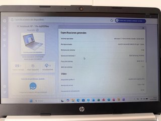 Portatil HP 14s-dq0009ns 8GB RAM SSD 64GB Win11