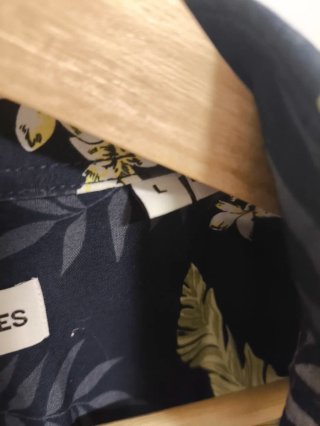 Camisa Jack & Jones floral manga corta