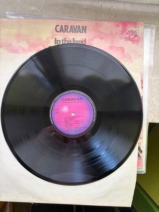 Caravan In the land of Grey and Pink LP 1971
