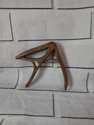 Cejilla guitarra acabado madera