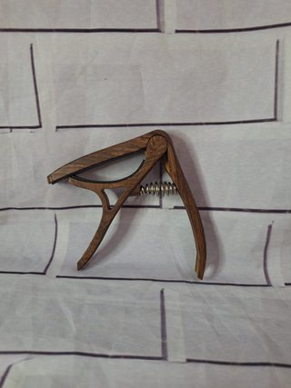 Cejilla guitarra acabado madera