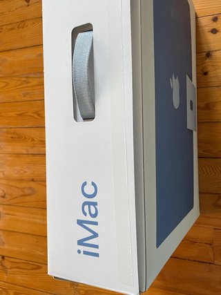 Caja Original iMac 24 A3137 solamente