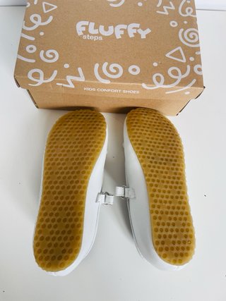 Bailarinas blancas barefoot talla 30 Fluffy Shoes