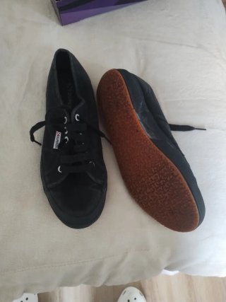 Zapatillas Superga Mujer Talla 41 Negras