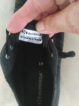 Zapatillas Superga Mujer Talla 41 Negras