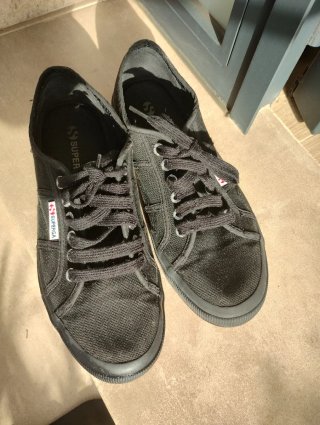 Zapatillas Superga Mujer Talla 41 Negras