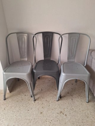Sillas estilo Tolix (Set de 3)