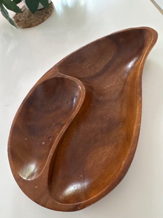 Centro de mesa de madera