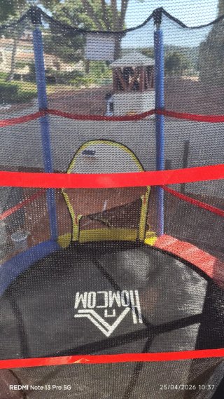 Trampolín infantil 140cm interior/exterior