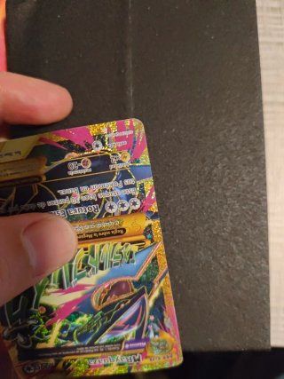 Carta Pokémon M-Rayquaza EX Full Art