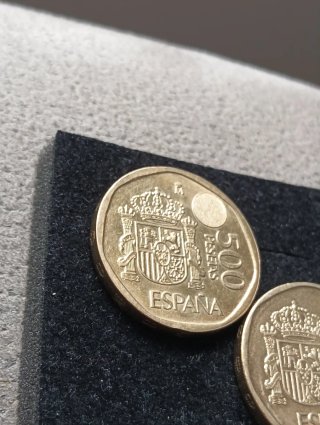 2 Monedas 500 Pesetas Juan Carlos I  1993-1987