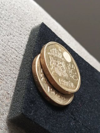 2 Monedas 500 Pesetas Juan Carlos I  1993-1987