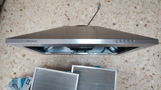 Campana extractora Cecotec Inox 60cm