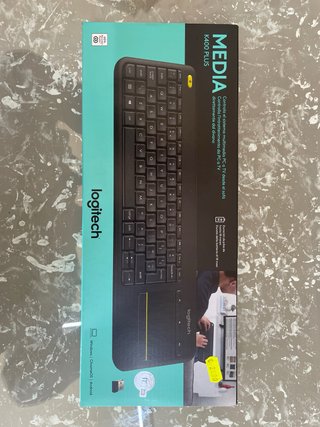 Logitech K400 PLUS Tastiera Multimediale