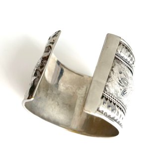 Pulsera Brazalete Étnico Boho Latón