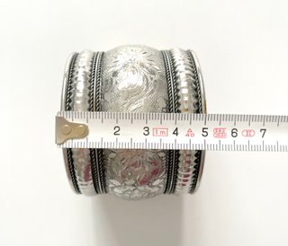 Pulsera Brazalete Étnico Boho Latón