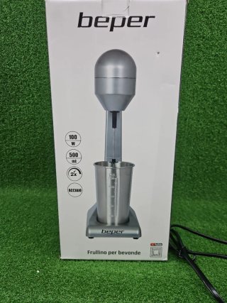 Batidora Beper 100W Acero Inox 2 Velocidades