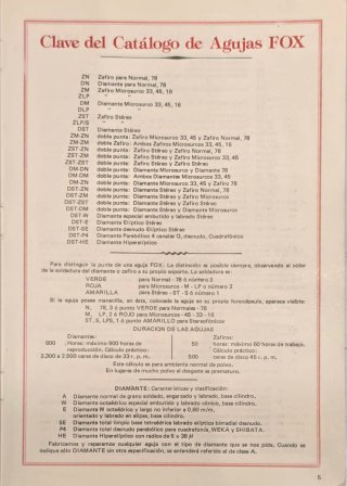 Aguja Tocadiscos Sanyo ST-10 J/Diamante