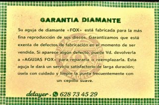 Aguja Tocadiscos Sanyo ST-10 J/Diamante