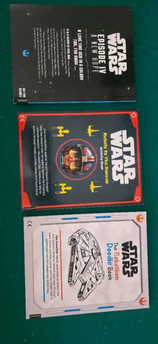 Star Wars Libri e Libri Attività Disney