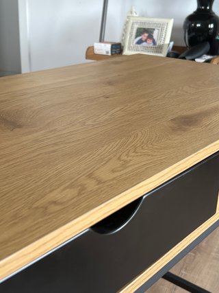 Escritorio moderno madera y metal