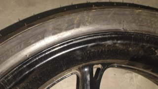 Llanta Trasera Honda Hornet PC41 ABS + Neumático