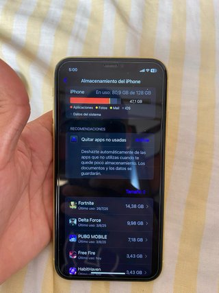iPhone 11 Amarillo 128gb