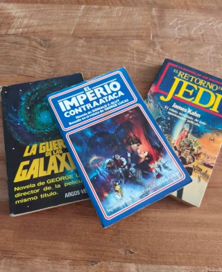 Star wars libros de la trilogía original