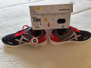 Playeros Munich niño Talla 38