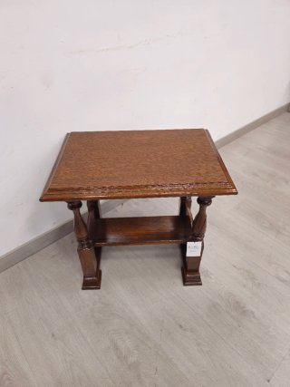 Mesita Revistero Rústica Roble
