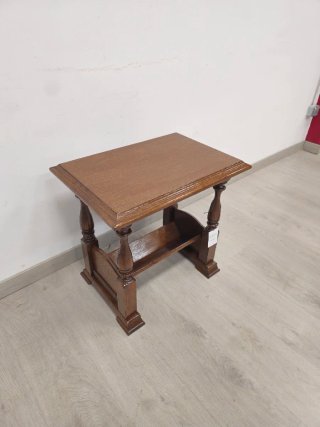 Mesita Revistero Rústica Roble